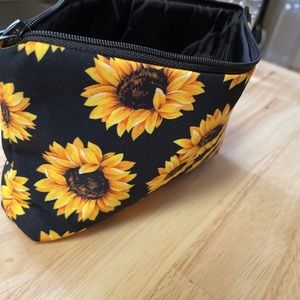 Sunflower Cosmetic Bag
